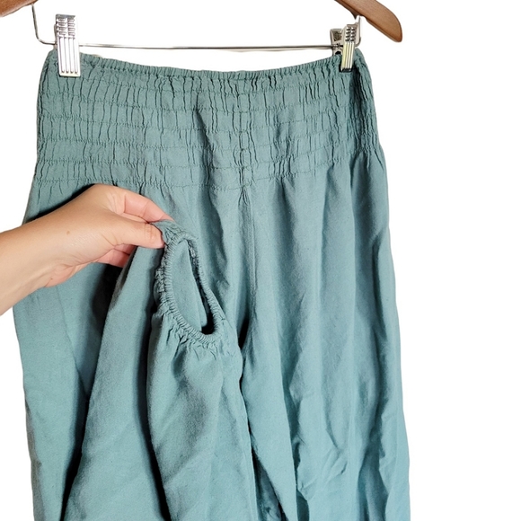 Harem Pants in Teal Size Medium / Large - Picture 4 of 6